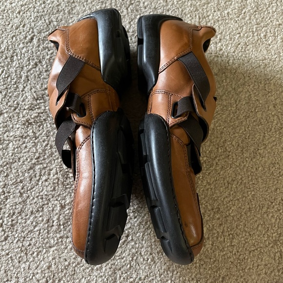 Kenneth Cole New York Brown Leather Dress Shoes Vintage - Picture 9 of 10